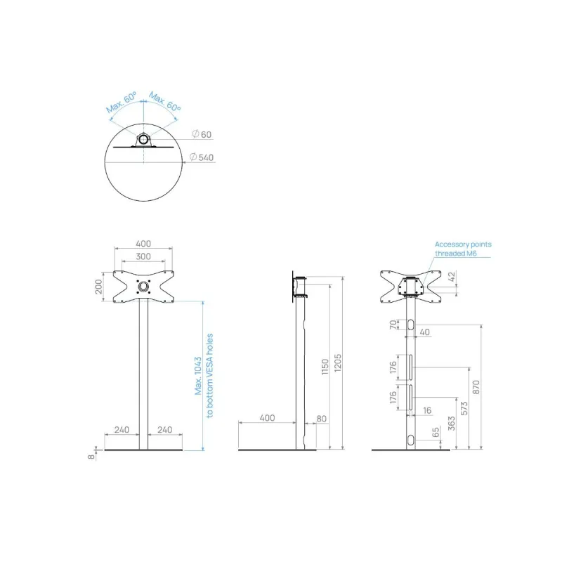 CAVUS SPHERE Acero inoxidable