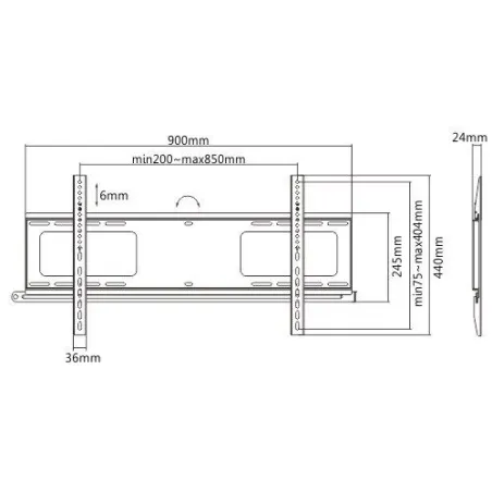 CAVUS WMF006 SOPORTE 43"-100"